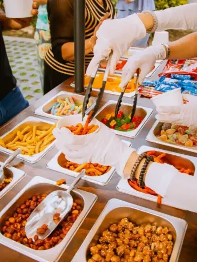 Mesas de Dulces y Snacks